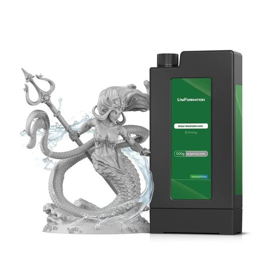 UniFormation - Wasserwaschbares Resin - Hellgrau - 1,2 kg