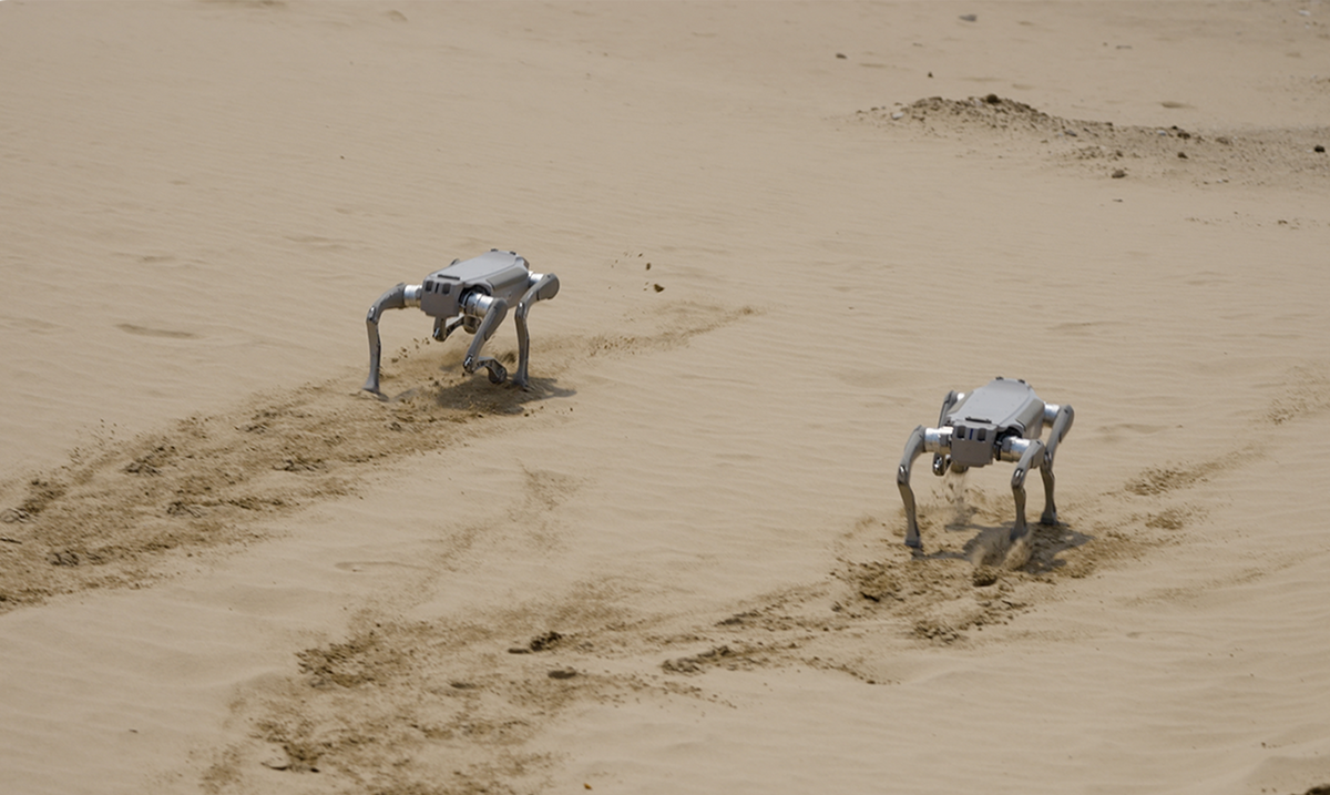Genisom L1 - Robot quadrupede ZSL-1