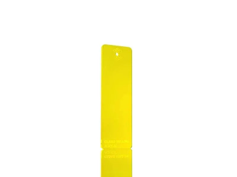 ACRILICO TRASPARENTE GIALLO 3MM - 5 FOGLI - 3Digital | Droni e Stampanti 3D