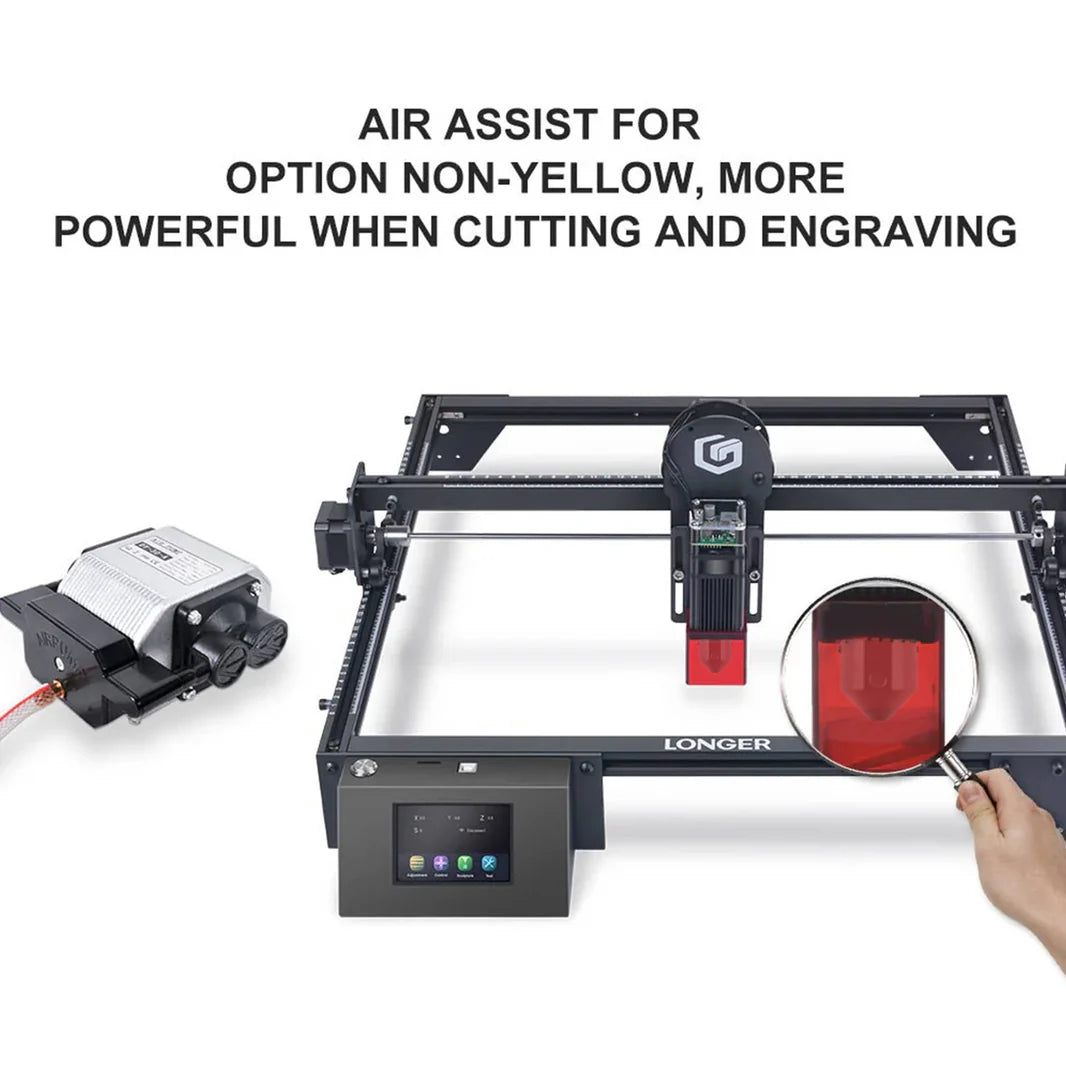 Air Assist Kits for Longer RAY5 5W&10W Laser Engraver - 3Digital | Droni e Stampanti 3D