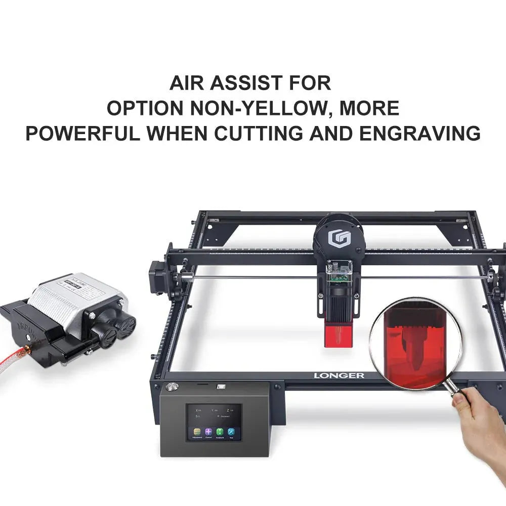 Air Assist Kits for Longer RAY5 5W&10W Laser Engraver - 3Digital | Droni e Stampanti 3D