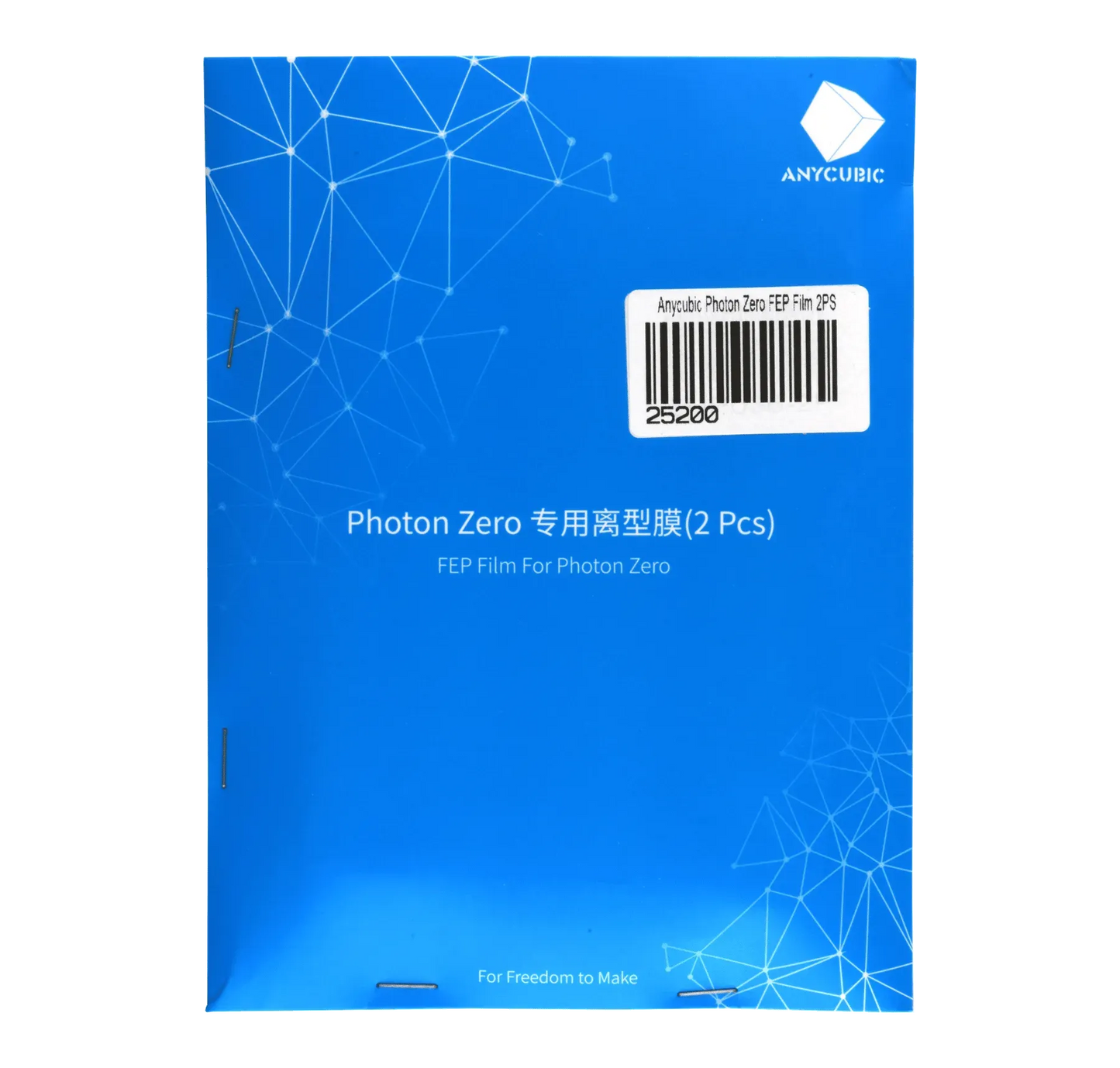 ANYCUBIC PHOTON ZERO FEP FILM (2PCS) - 3Digital | Droni e Stampanti 3D