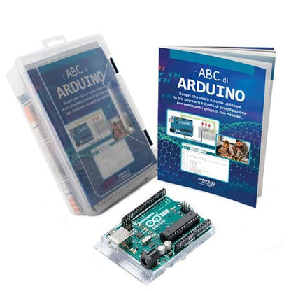 Arduino ORIGINALE + Componenti per esperimenti + Libro l’ABC di Arduino - 3Digital | Droni e Stampanti 3D