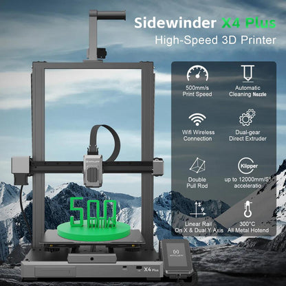 Artillery Sidewinder X4 Plus - 3Digital | Droni e Stampanti 3D