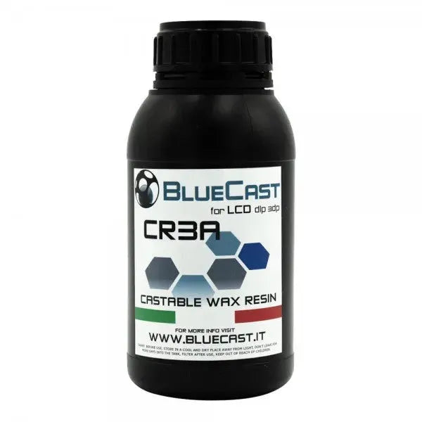 BlueCast Resin Cr3a (0.5KG) - 3Digital | Droni e Stampanti 3D