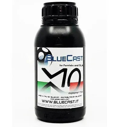 BlueCast Resin X10 SLA/DLP (0.5KG) - 3Digital | Droni e Stampanti 3D