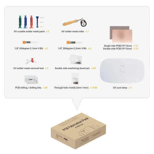 CARVERA PCB FABRICATION PACK - 3Digital | Droni e Stampanti 3D