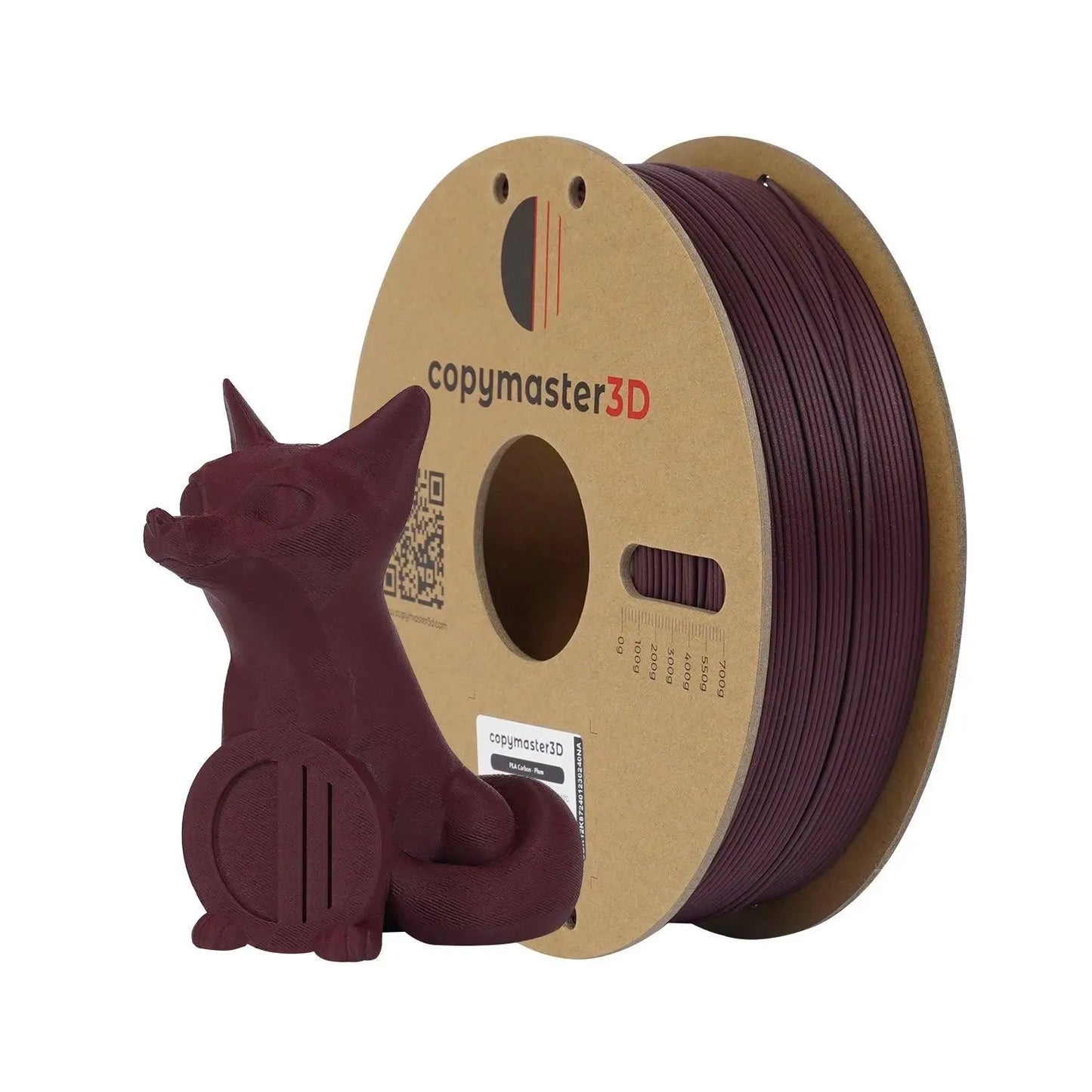 COPYMASTER3D PLA CARBON 1.75mm/1KG - 3Digital | Droni e Stampanti 3D