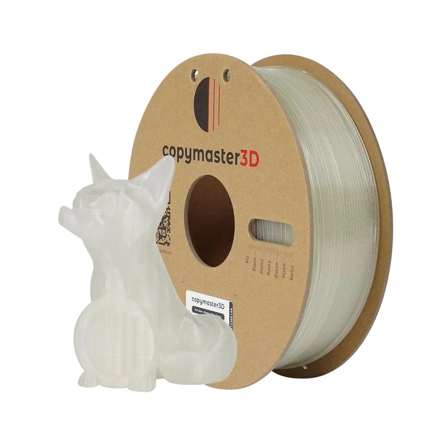 COPYMASTER3D PLA GLOW 1.75mm/1KG - 3Digital | Droni e Stampanti 3D