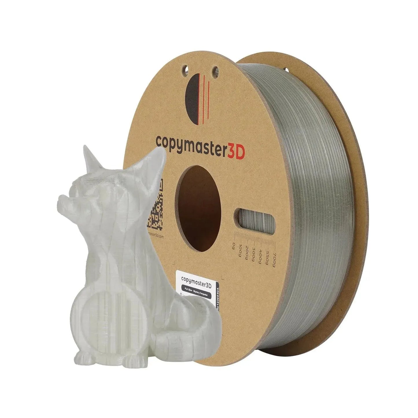 COPYMASTER3D PLA GLOW 1.75mm/1KG - 3Digital | Droni e Stampanti 3D