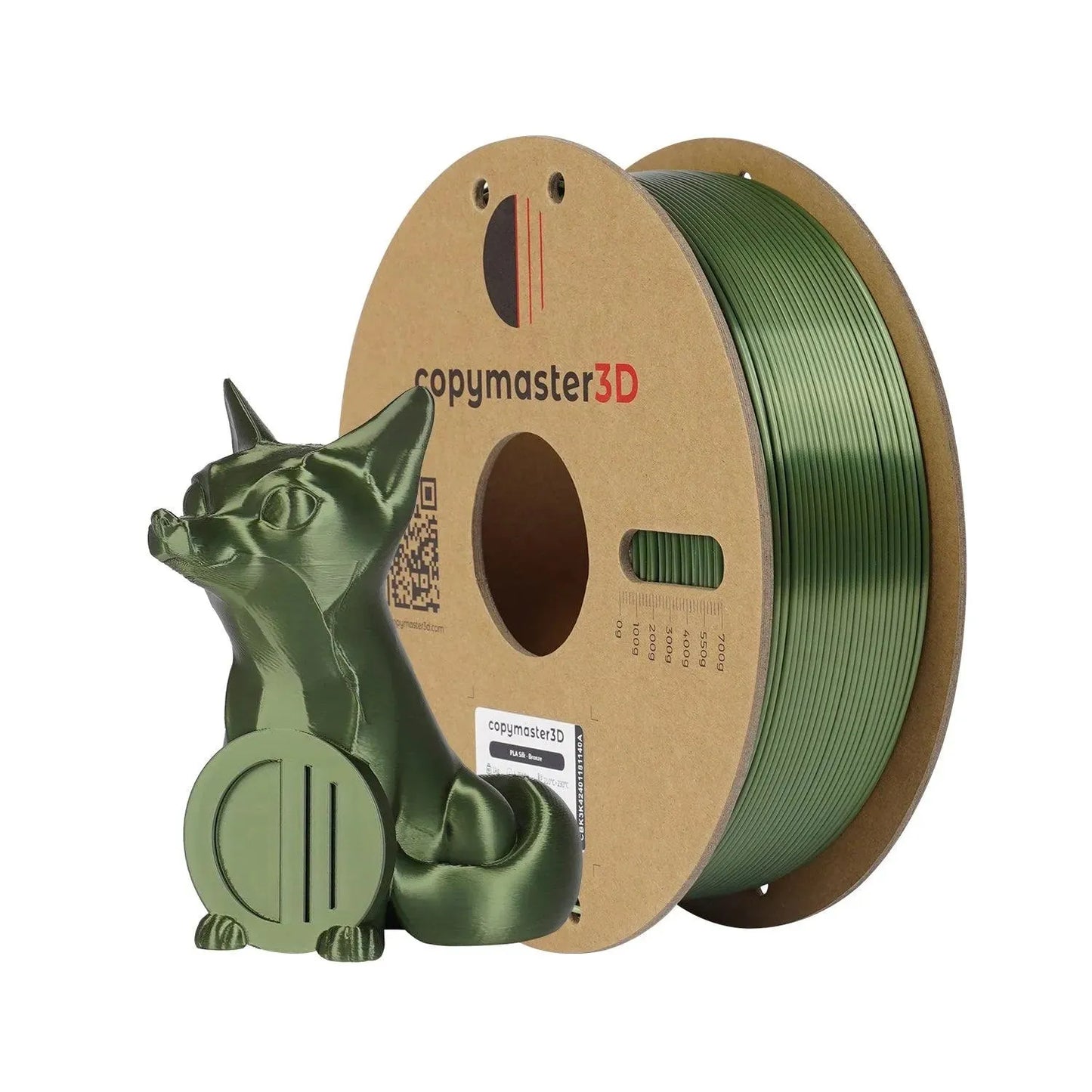 COPYMASTER3D PLA SILK 1.75mm/1KG - 3Digital | Droni e Stampanti 3D