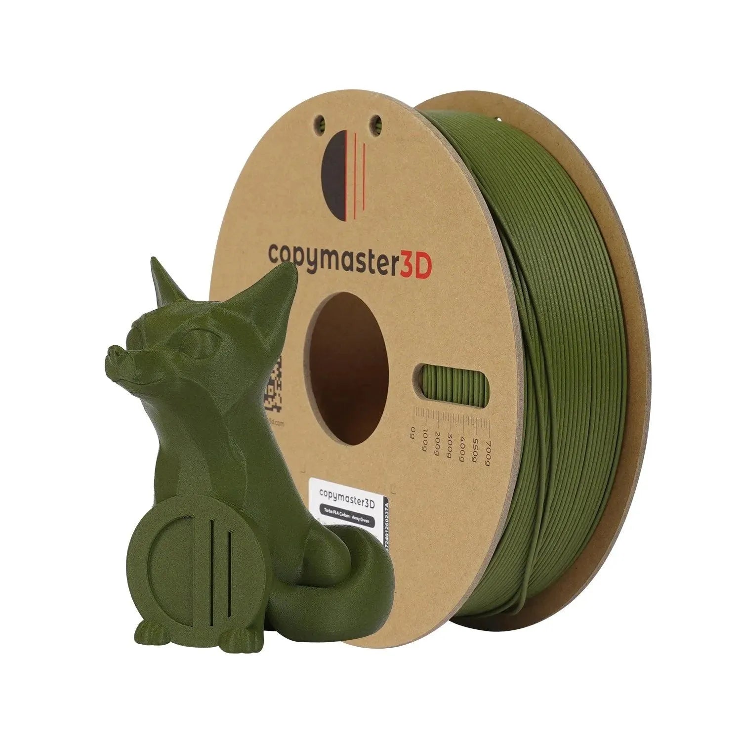 COPYMASTER3D TURBO PLA CARBON - 3Digital | Droni e Stampanti 3D