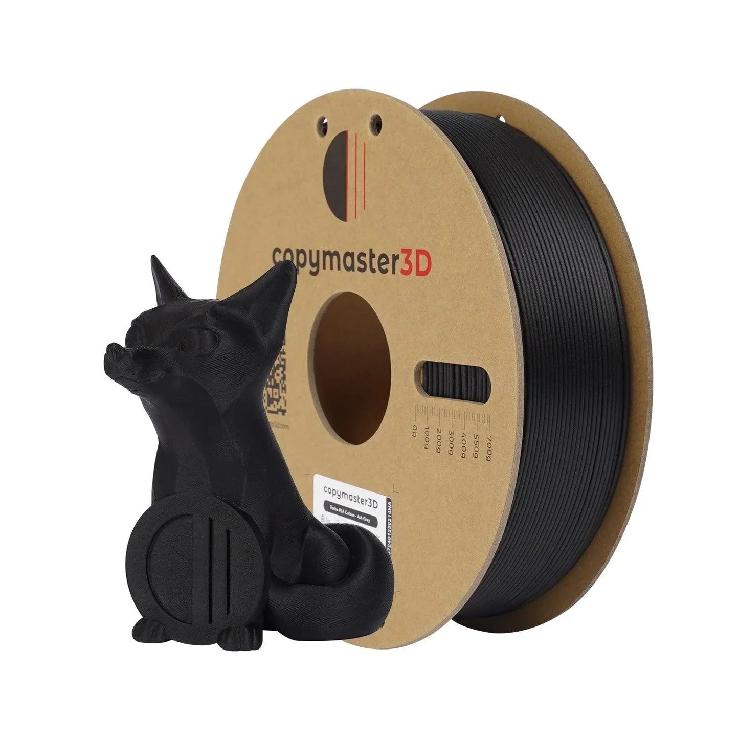 COPYMASTER3D TURBO PLA CARBON - 3Digital | Droni e Stampanti 3D