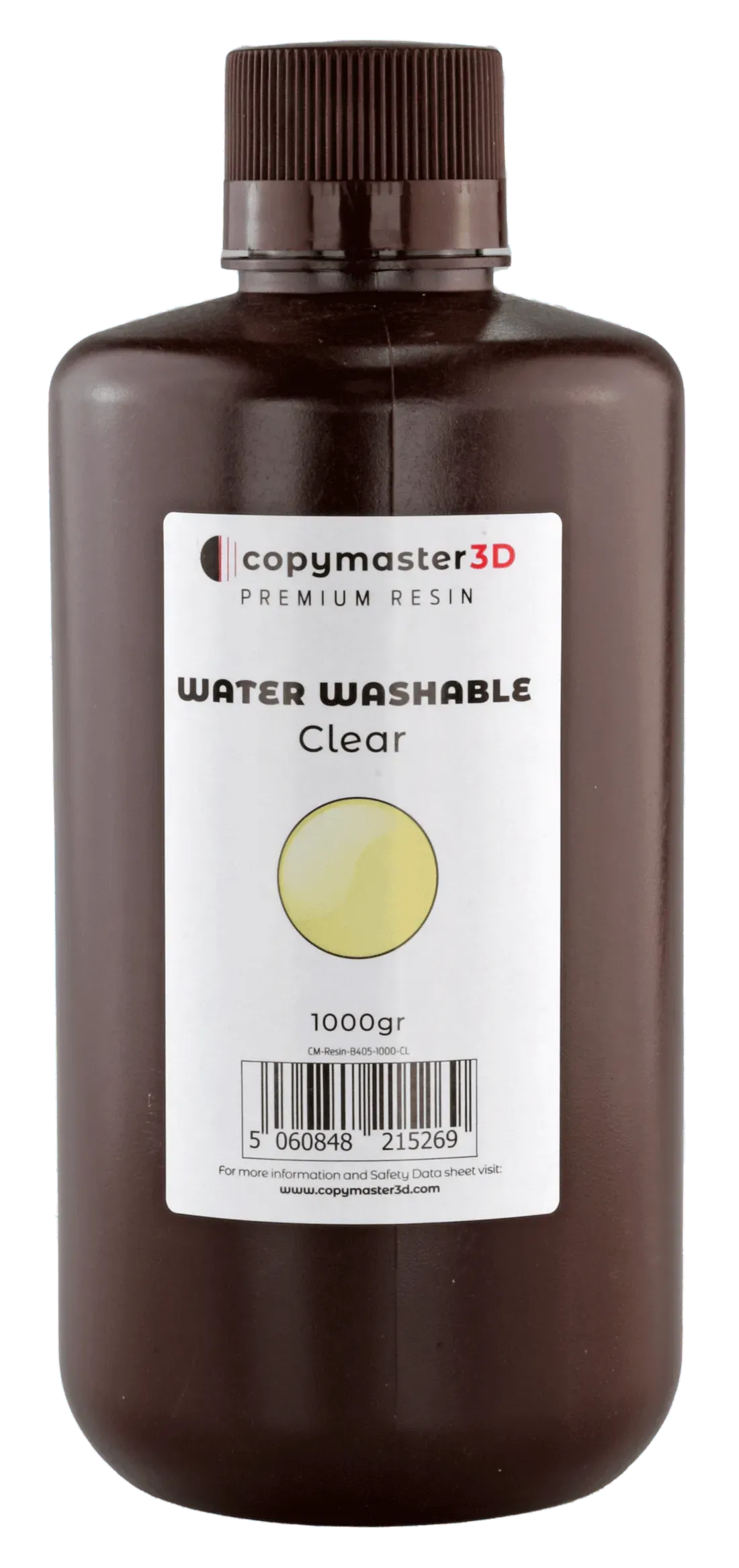 COPYMASTER3D WATER WASHABLE UV RESIN - 1KG - 3Digital | Droni e Stampanti 3D