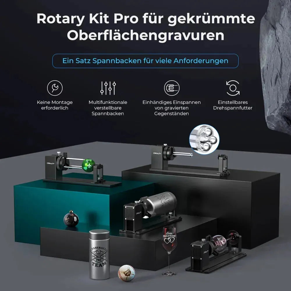 Creality Rotary Kit Pro - 3Digital | Droni e Stampanti 3D