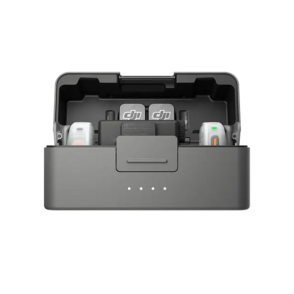 DJI Mic Mini 2S (2 TX + 1 RX + Custodia di ricarica)