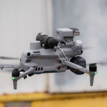 Dronavia Kronos M4 Paracadute + Terminatore FTS Esterno - classe C5 e MOC2512 (M2) / MOC2511 per i tuoi droni DJI Matrice 4 Enterprise e Thermal.