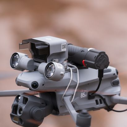 Dronavia Kronos M4 Paracadute + Terminatore FTS Esterno - classe C5 e MOC2512 (M2) / MOC2511 per i tuoi droni DJI Matrice 4 Enterprise e Thermal.