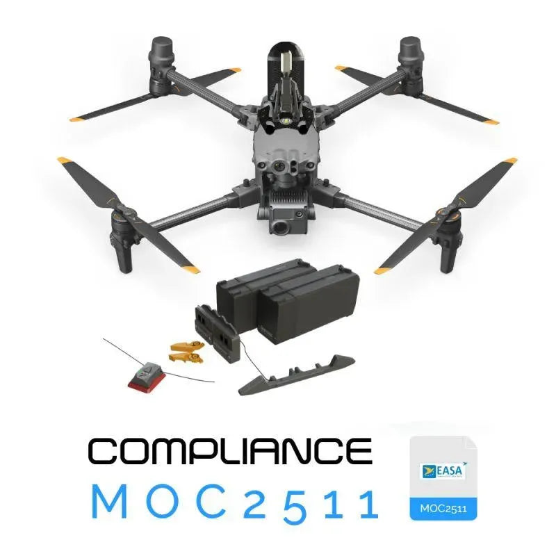 Dronavia Zephyr Paracadute + Terminatore FTS Esterno MOC 2511 per DJI Matrice 30 (certificato EASA) - 3Digital | Droni e Stampanti 3D