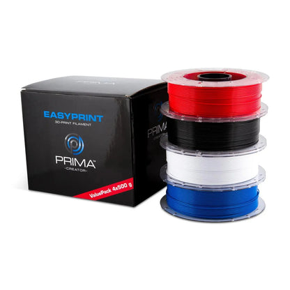 EASYPRINT PLA VALUE PACK NEON - 1.75MM - 4X 500 G (TOTAL 2 KG) - 3Digital | Droni e Stampanti 3D