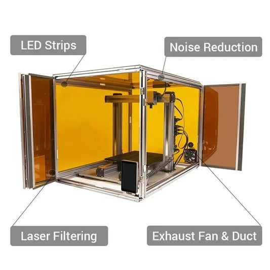 ENCLOSURE PER SNAPMAKER A350 - 3Digital | Droni e Stampanti 3D