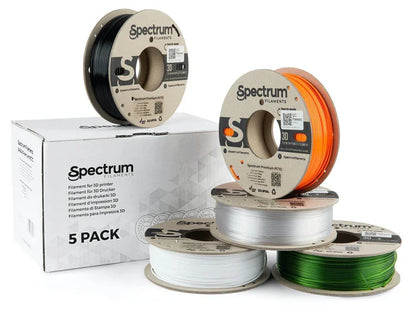 Filamento Spectrum 5PACK PCTG Premium 1,75 mm (5x 0,25 kg)