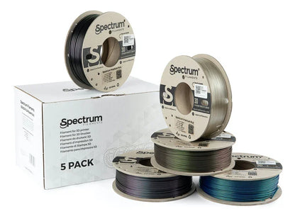 Filamento Spectrum 5PACK PLA Essentials 1,75 mm (5x 0,25 kg)