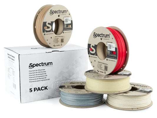 Filamento Spectrum 5PACK PLA Special 1,75 mm (5x 0,25 kg)