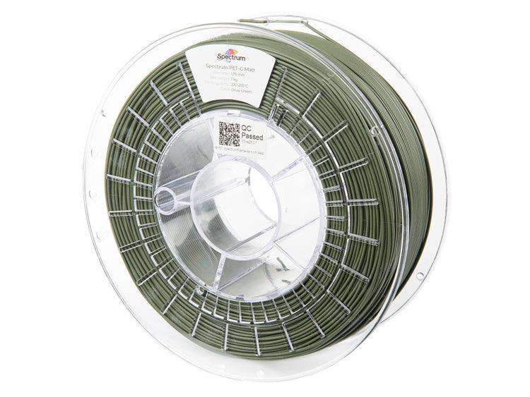 Filamento Spectrum PETG  MATT Premium 1.75mm 1KG