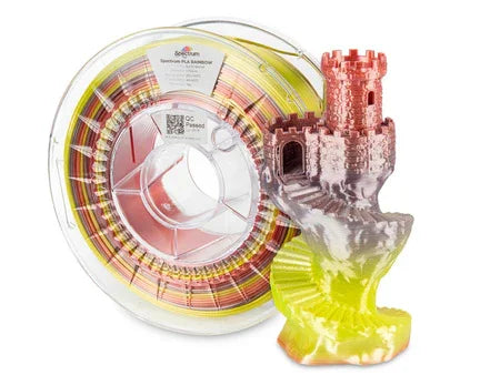 Filamento Spectrum PLA SILK Rainbow 1,75 mm 1 Kg