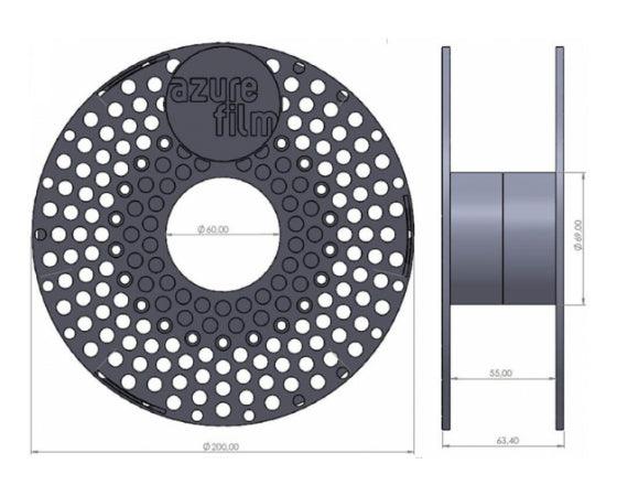 Filamento PLA Riciclato 1.75mm/ 1KG - AzureFilm - 3Digital | Droni e Stampanti 3D