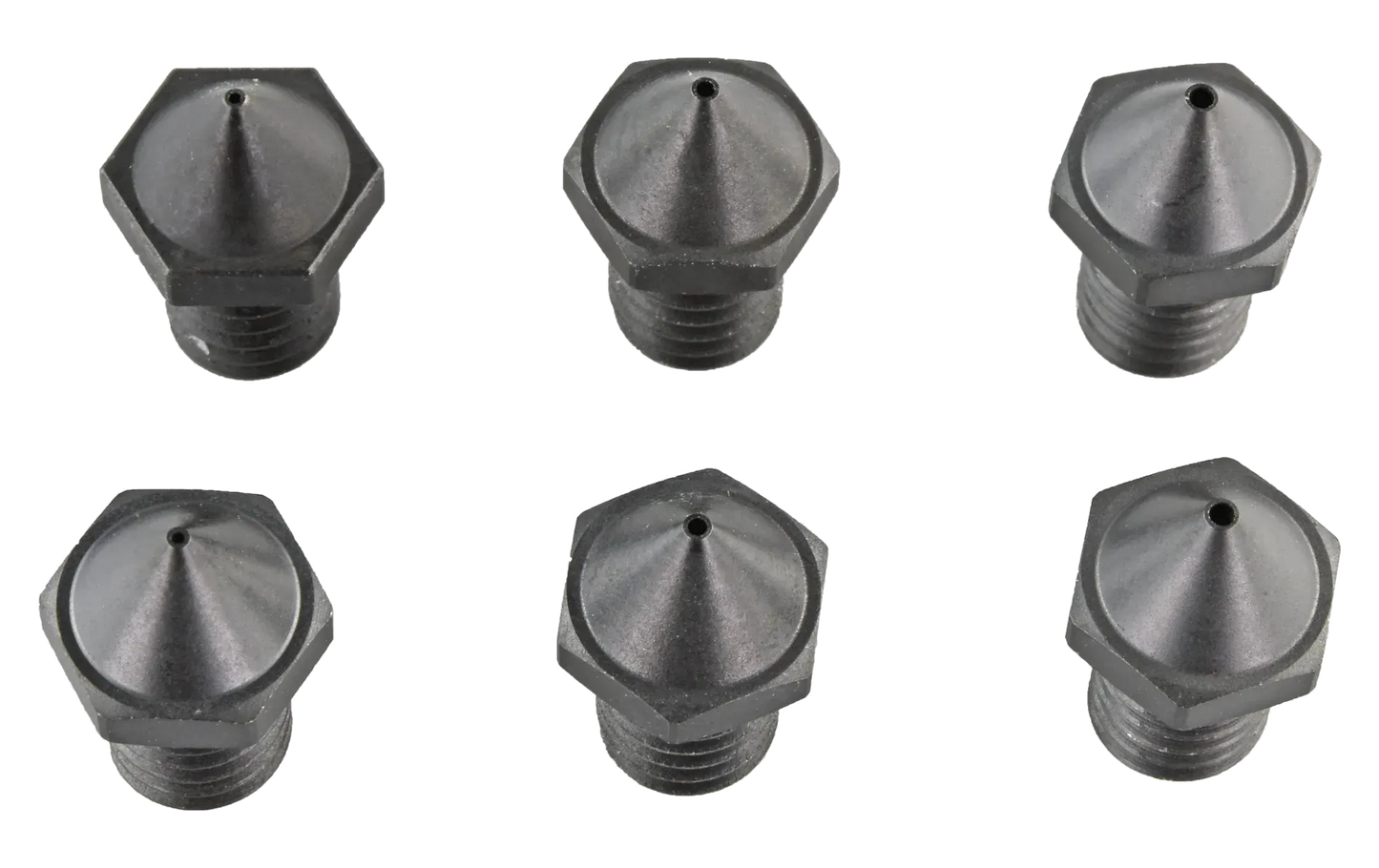 FLASHFORGE CREATOR 3 PRO / CREATOR 4 HARDENED NOZZLE SET - 0.4/0.6/0.8 MM - 6-PACK - 3Digital | Droni e Stampanti 3D