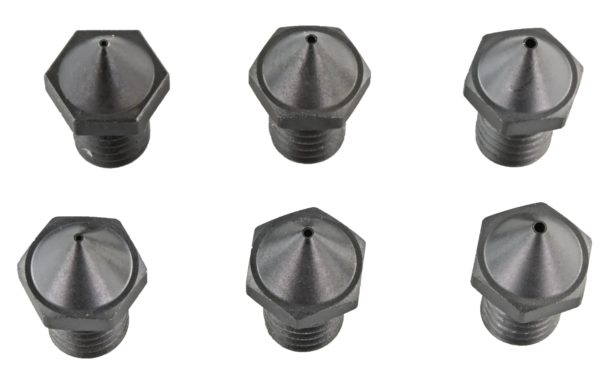 FLASHFORGE CREATOR 3 PRO / CREATOR 4 HARDENED NOZZLE SET - 0.4/0.6/0.8 MM - 6-PACK - 3Digital | Droni e Stampanti 3D