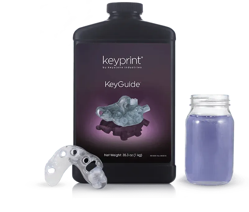 Keystone Resin KeyGuide Clear 1KG - 3Digital | Droni e Stampanti 3D