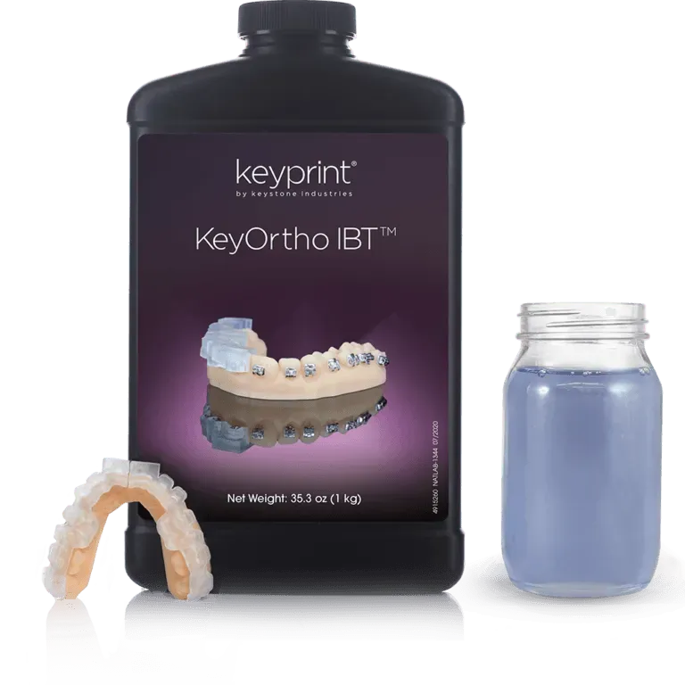 Keystone Resin KeyOrtho IBT Clear 1KG - 3Digital | Droni e Stampanti 3D