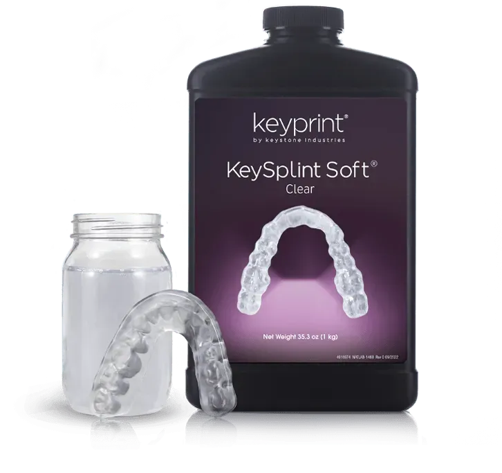 Keystone Resin KeySplint Soft 1 KG - 3Digital | Droni e Stampanti 3D