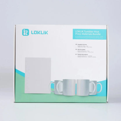 LOKLiK Starter Pack for Tumbler Heat Press - 3Digital | Droni e Stampanti 3D