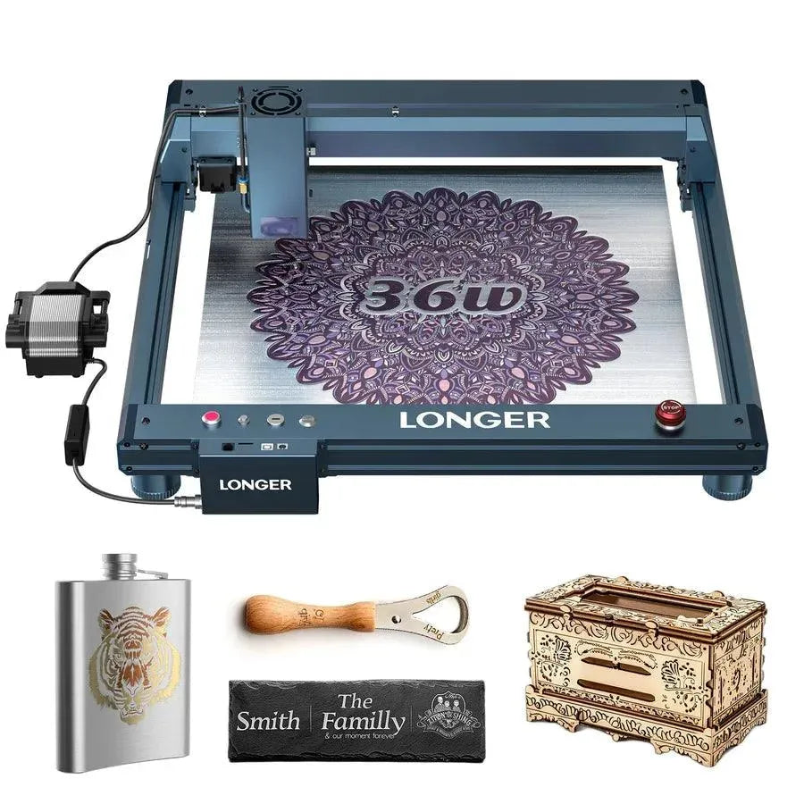 Longer Laser B1 30W Engraving Machine(33-36W Output Power) - 3Digital | Droni e Stampanti 3D