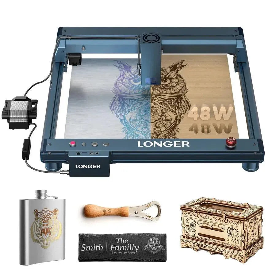 Longer Laser B1 40W Engraving Machine(44-48W Output Power) - 3Digital | Droni e Stampanti 3D