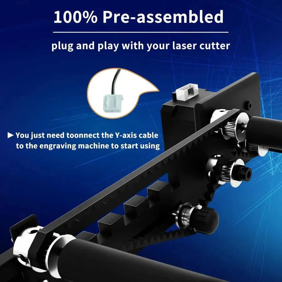 Longer Laser Rotary Roller - 3Digital | Droni e Stampanti 3D