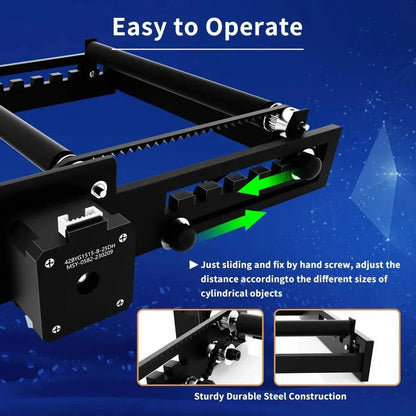 Longer Laser Rotary Roller - 3Digital | Droni e Stampanti 3D