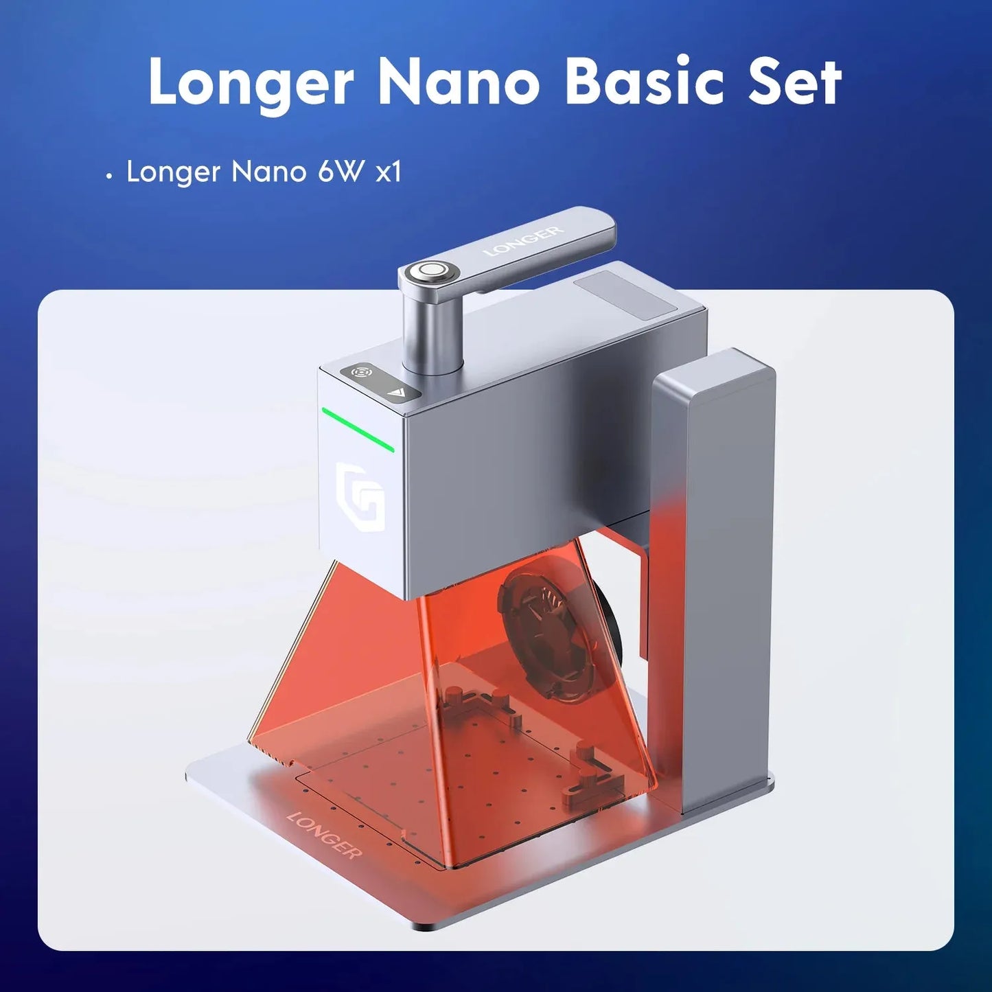 Longer Nano 6W Portable Laser Engraver - 3Digital | Droni e Stampanti 3D