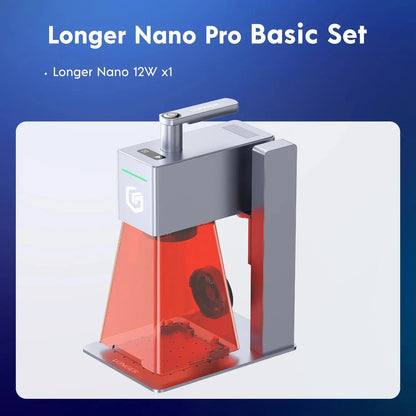 Longer Nano Pro 12W Portable Laser Engraver - 3Digital | Droni e Stampanti 3D