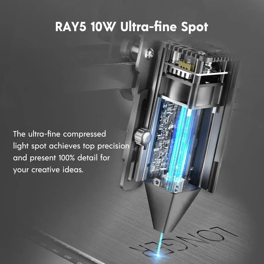 Longer RAY5 10W Laser Engraver(10-12W Output Power) - 3Digital | Droni e Stampanti 3D