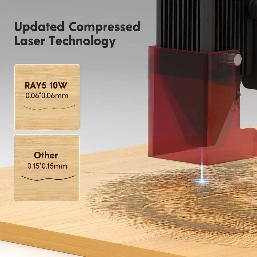 Longer RAY5 10W Laser Engraver(10-12W Output Power) - 3Digital | Droni e Stampanti 3D