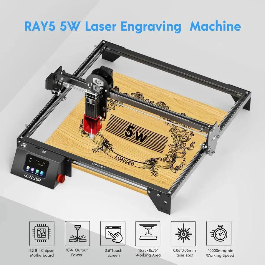 Longer RAY5 5W Laser Engraver - 3Digital | Droni e Stampanti 3D