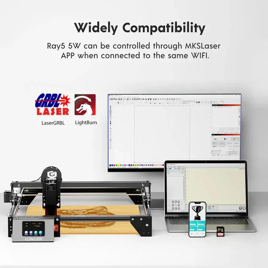 Longer RAY5 5W Laser Engraver - 3Digital | Droni e Stampanti 3D