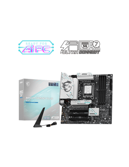 MB MSI B860M GAMING PLUS WIFI M.ATX LGA 1851