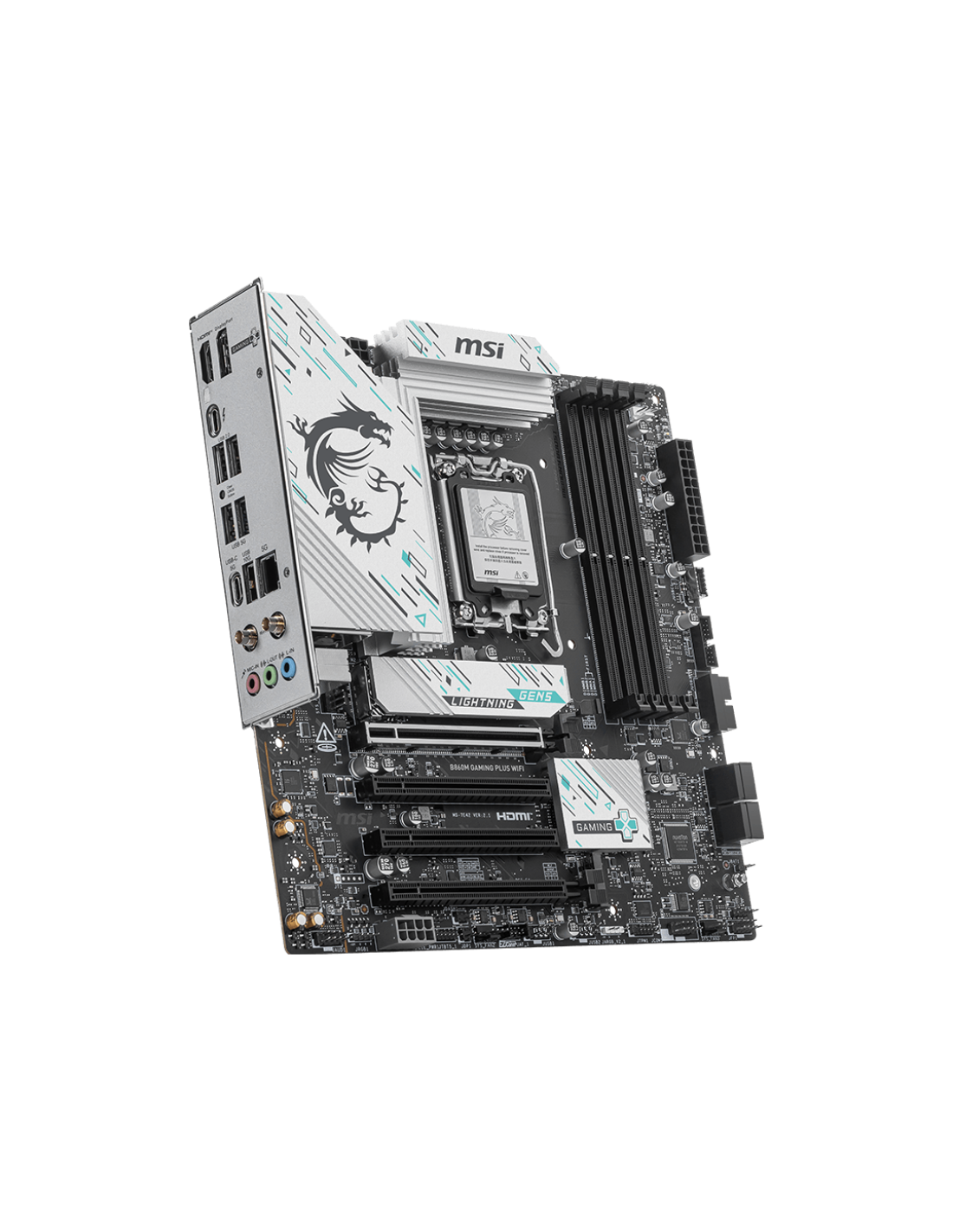 MB MSI B860M GAMING PLUS WIFI M.ATX LGA 1851