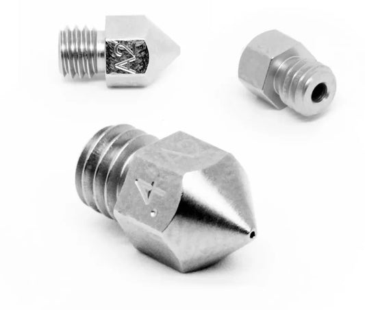 Micro Swiss - MK8 0,60mm Plated A2 Tool Steel Wear Resistant Nozzle - 3Digital | Droni e Stampanti 3D